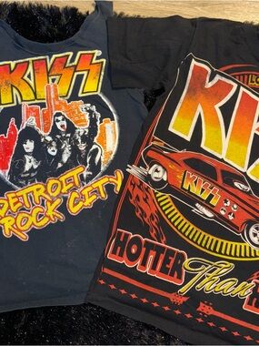 KISS Red and Orange Flame Bundle